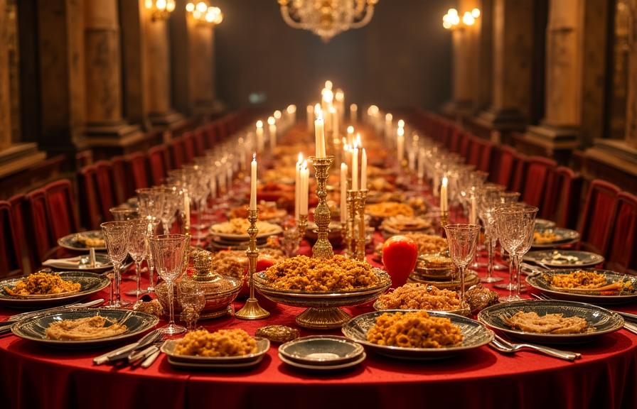A sumptuous Renaissance-themed feast at RenaiLuxe